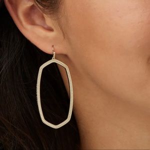 KENDRA SCOTT Danielle Open Frame Drop Earrings